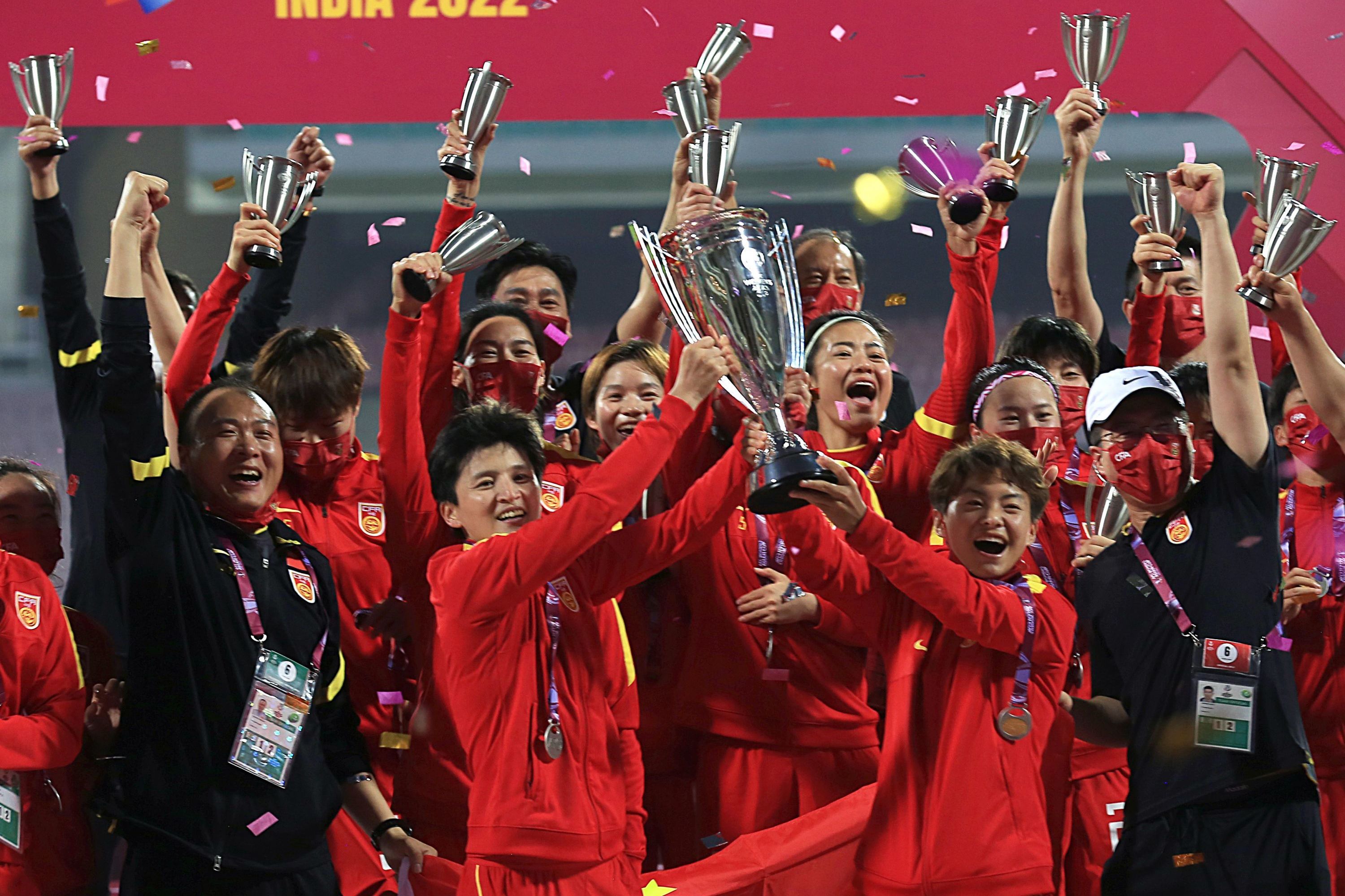 中国队在国际赛事中获得冠军