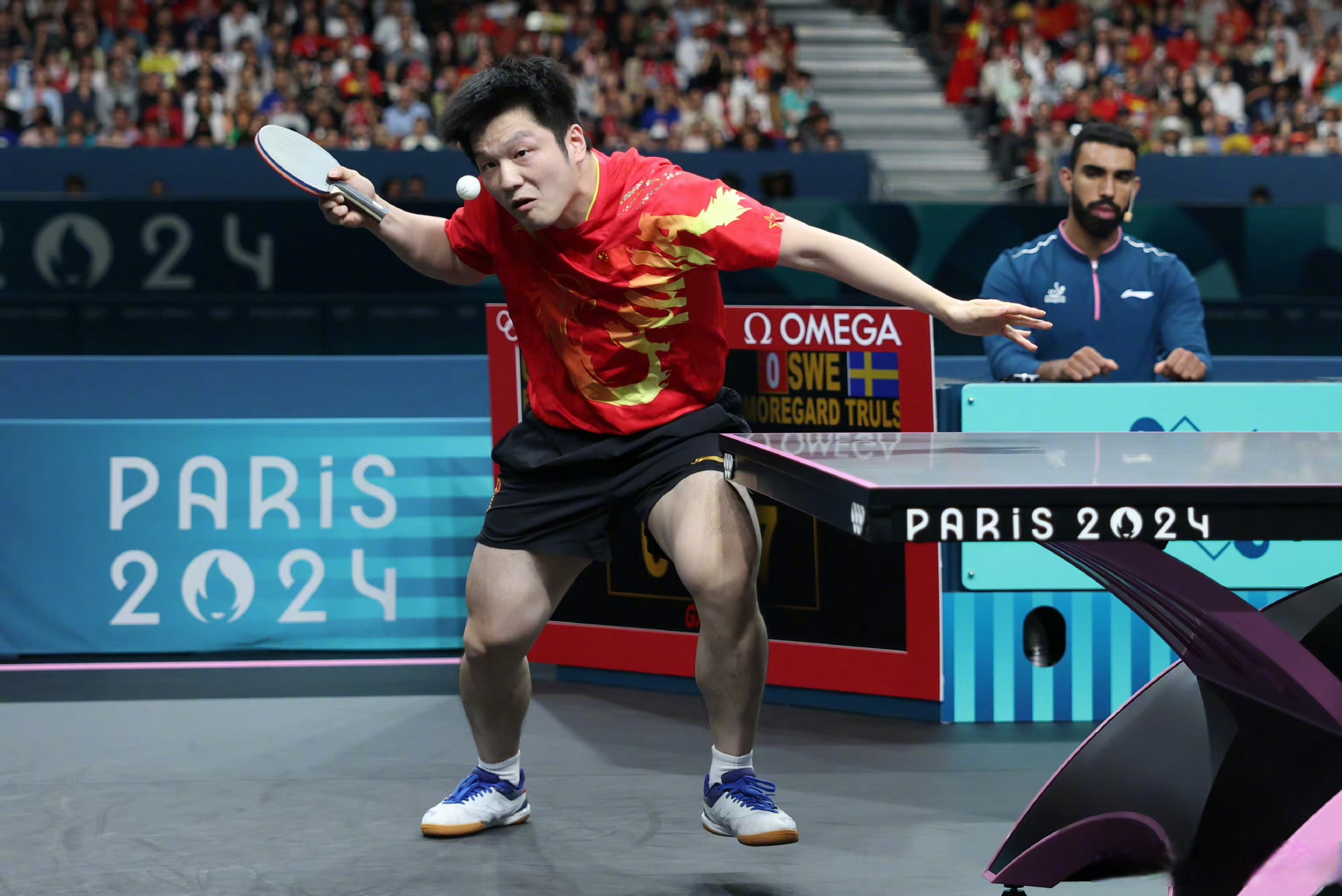 瑞典乒乓球队轻取比利时乒乓球队，马龙关键制胜的简单介绍