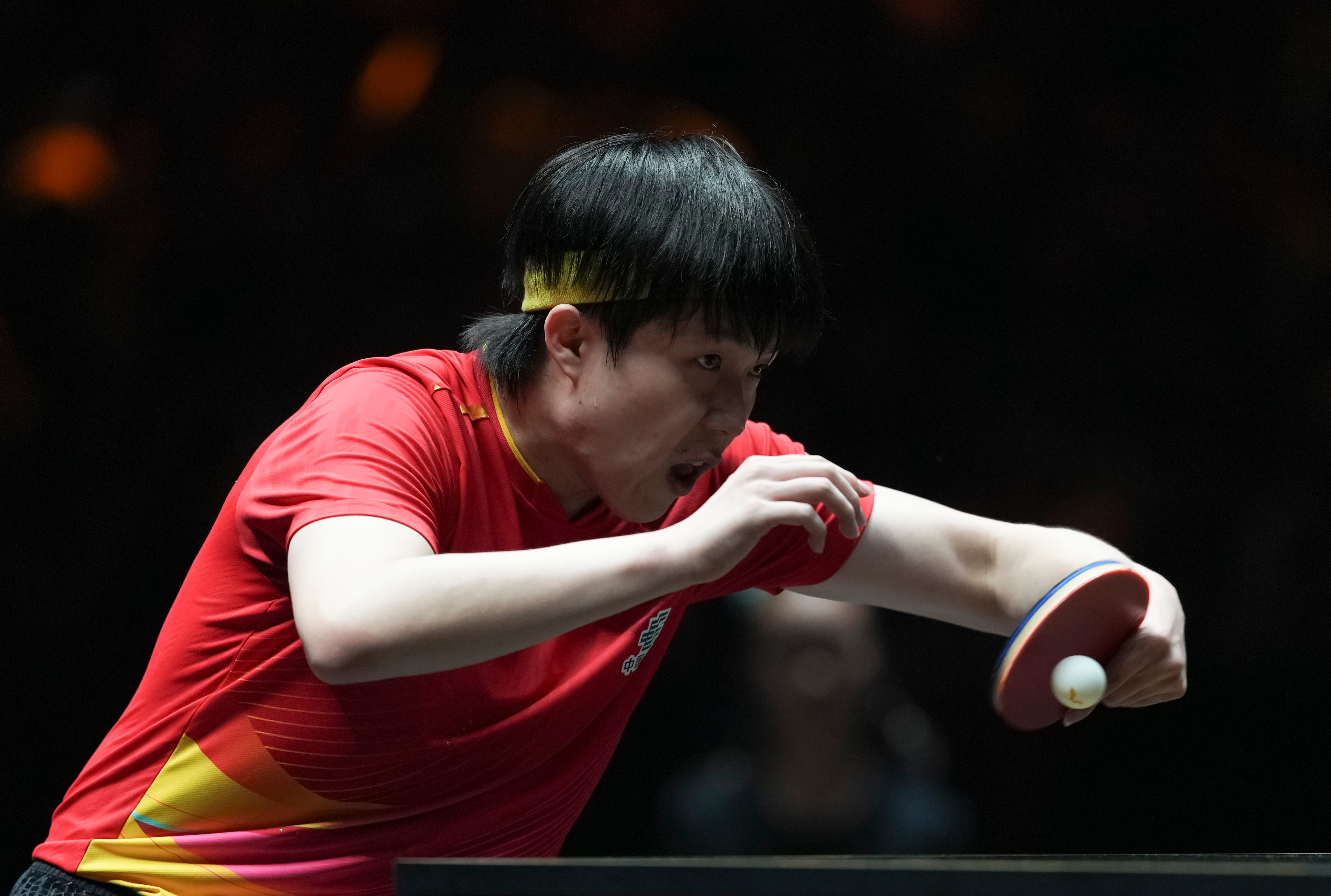 乒乓球项目上，中国运动员稳定发挥